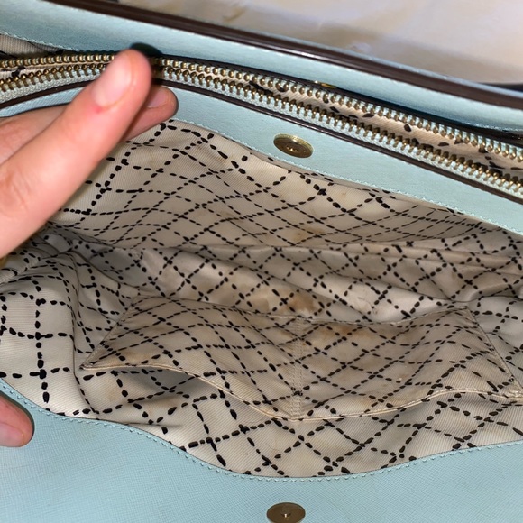 Authentic Kate Spade pale blue bag - Picture 6 of 7